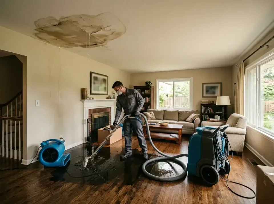attic-pipe-burst-ceiling-drip-008 — frequently asked questions, Water Damage Restoration & Carpet Care in West Slope, OR